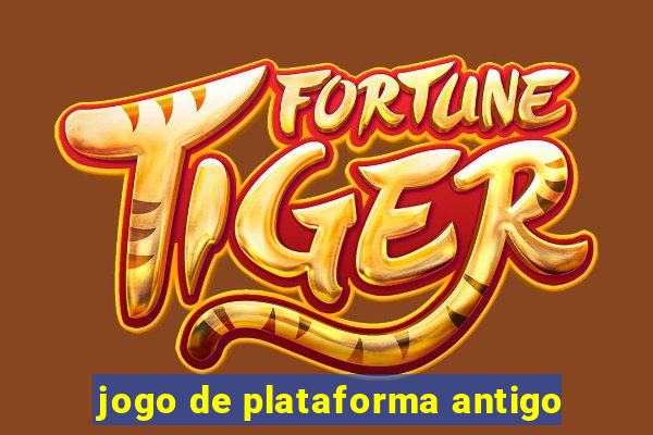 jogo de plataforma antigo